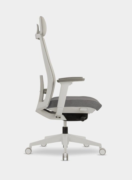 SILLA ERGONÓMICA GERENCIAL KRETO GREY