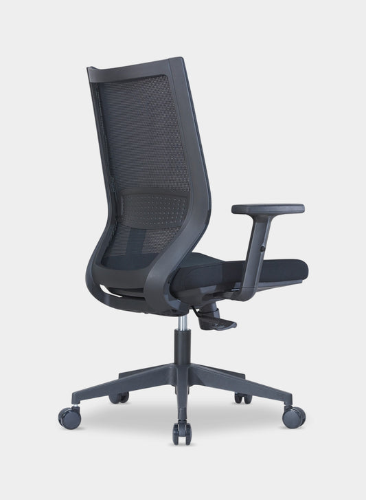 SILLA ERGONÓMICA BOSSY BLACK