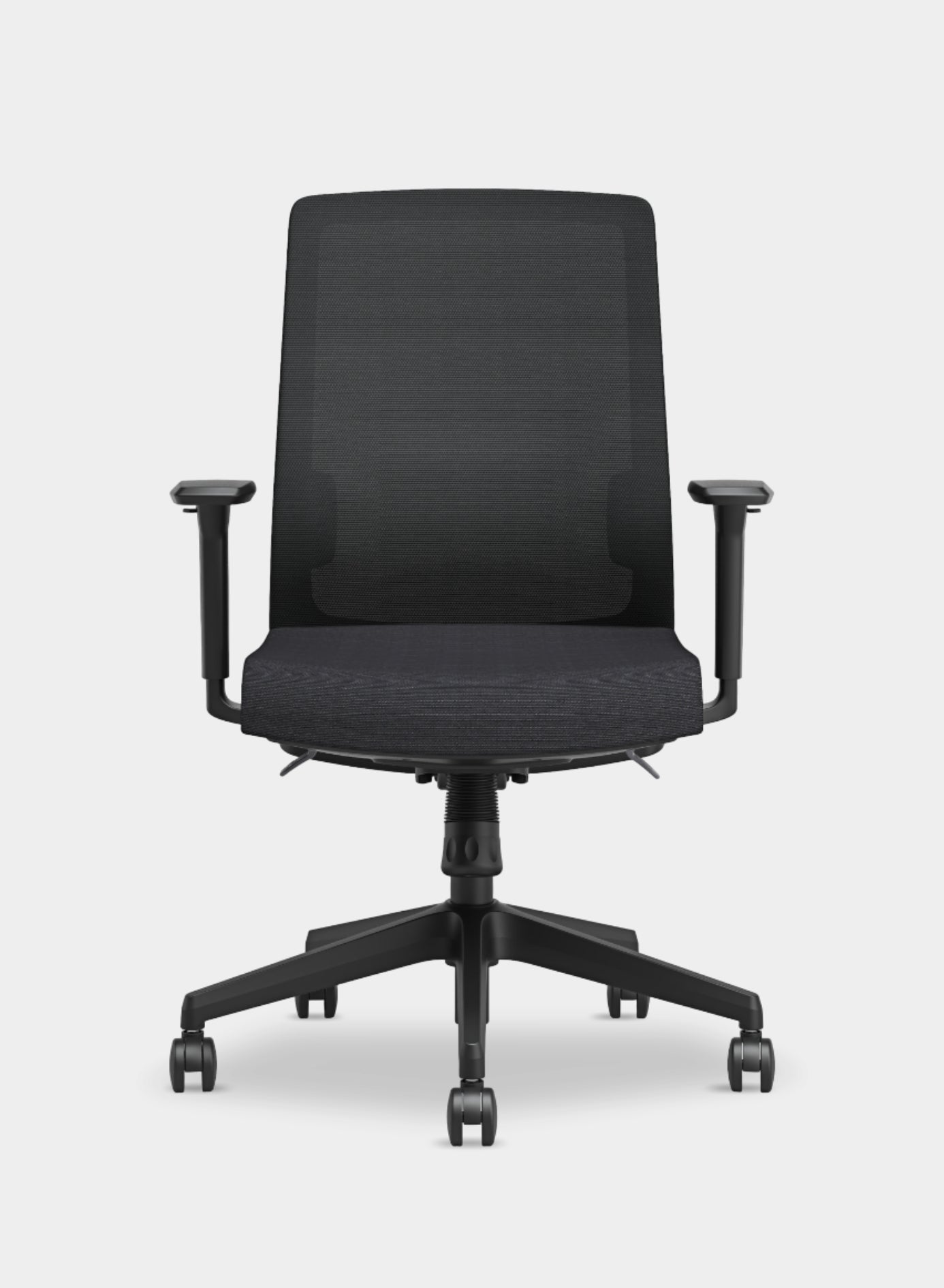 SILLA ERGONÓMICA SLIM BLACK