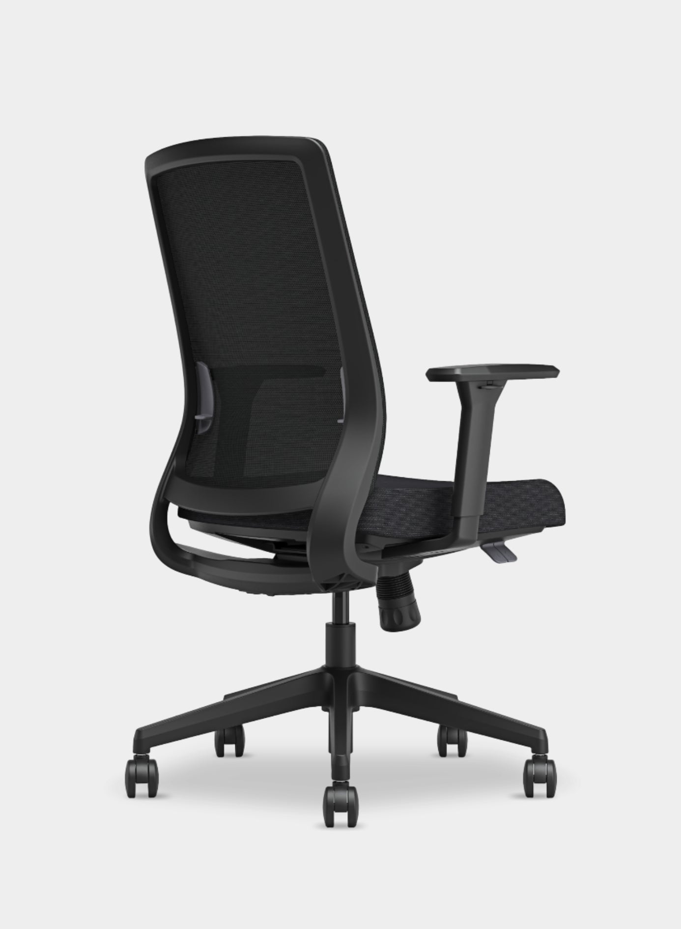 SILLA ERGONÓMICA SLIM BLACK