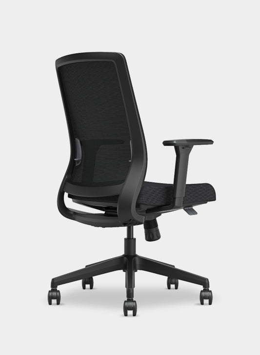 SILLA ERGONÓMICA SLIM BLACK