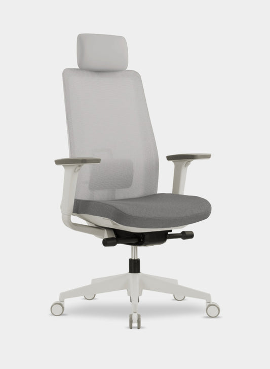 SILLA ERGONÓMICA GERENCIAL KRETO GREY